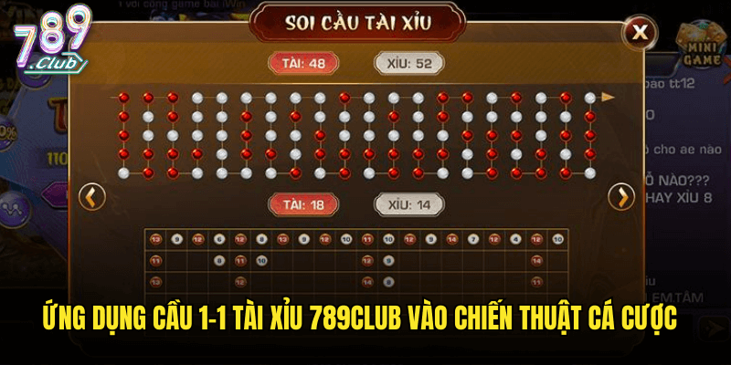 Khám Phá Cầu 1-1 Tài Xỉu Là Gì Tại 789club: Hiểu Đúng Để Chiến Thắng 3 Ứng Dụng Cầu 1-1 Tài Xỉu 789club Vào Chiến Thuật Cá Cược